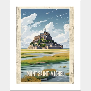 Affiche Mont Saint-Michel - France Posters and Art